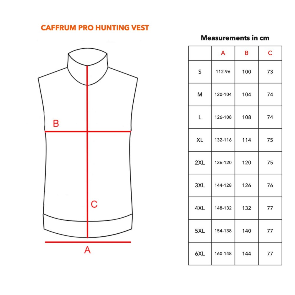 CAFFRUM PRO HUNTING VEST