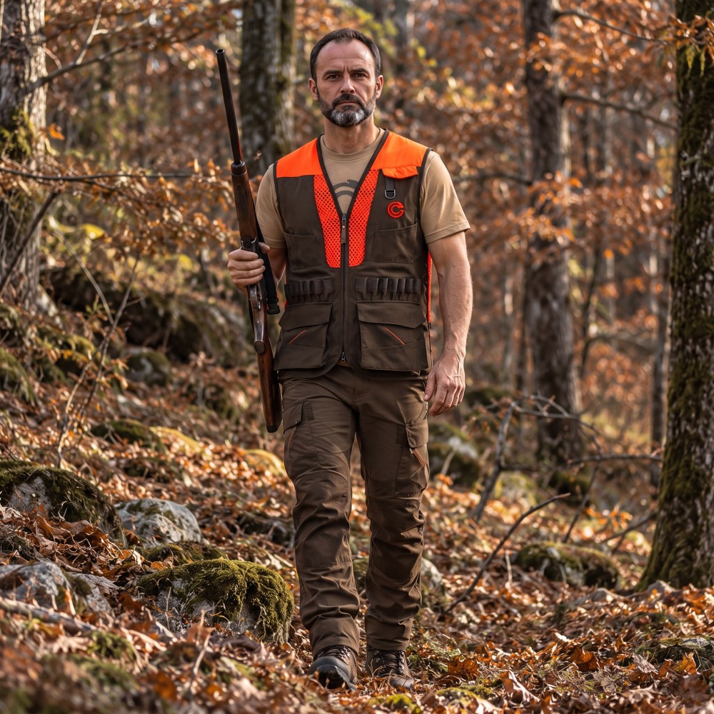SPECTRUM PRO BROWN HUNTING VEST