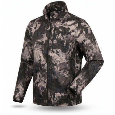 CHAMELEON CAMO FLEECE  JACKET WITH WINDBLOCK MEMBRANE