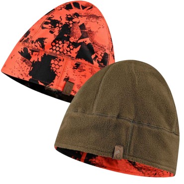 DAMARAN OLIVE REVERISIBLE HUNTING HAT WITH WINDBLOCK MEMBRANE
