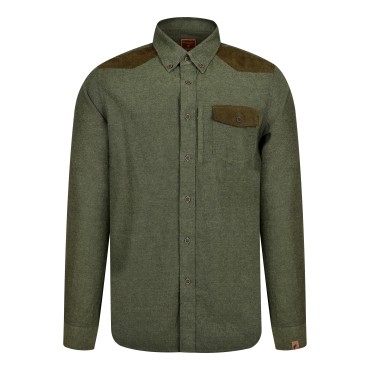 FEAE OLIVE FLANNEL SHIRT