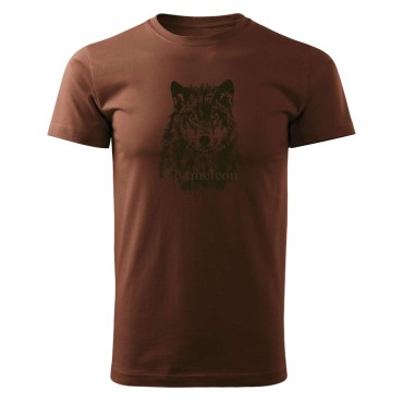 MINIMA LIGHT BROWN WOLF T-SHIRT