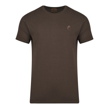 MINIMA T-SHIRT DARK BROWN