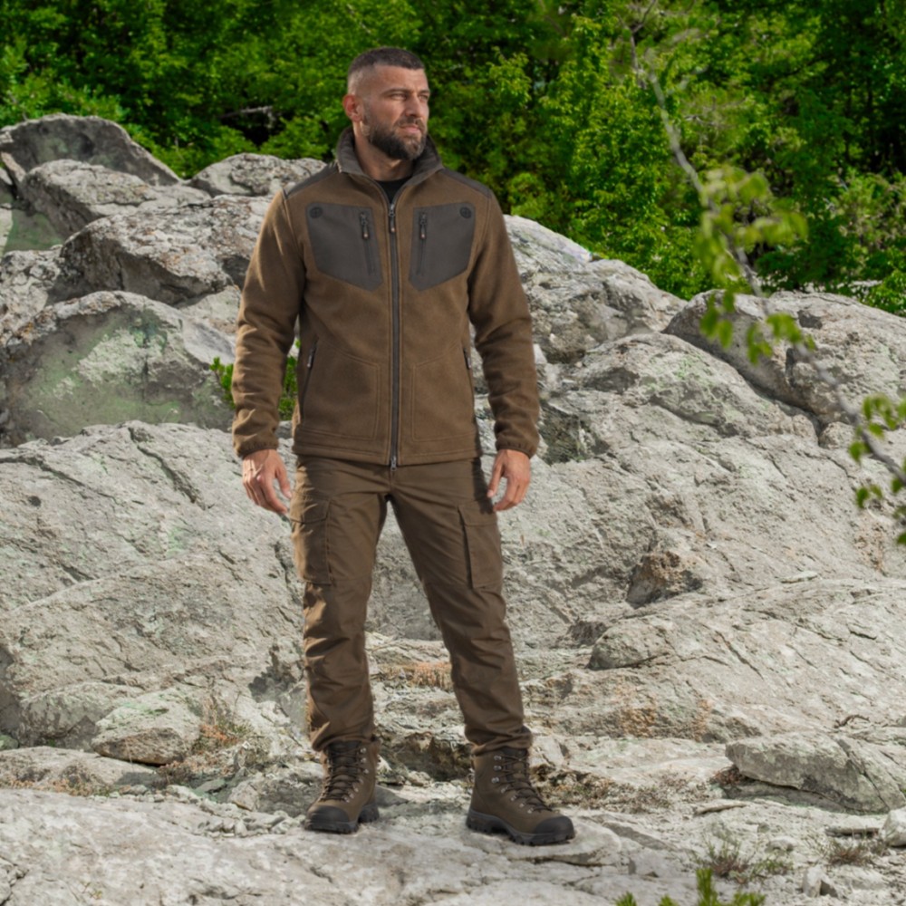MALTHE FLEECE JACKET WITH WINDBLOCK MEMBRANE MALTHE FLEECE JACKET WITH WINDBLOCK MEMBRANE