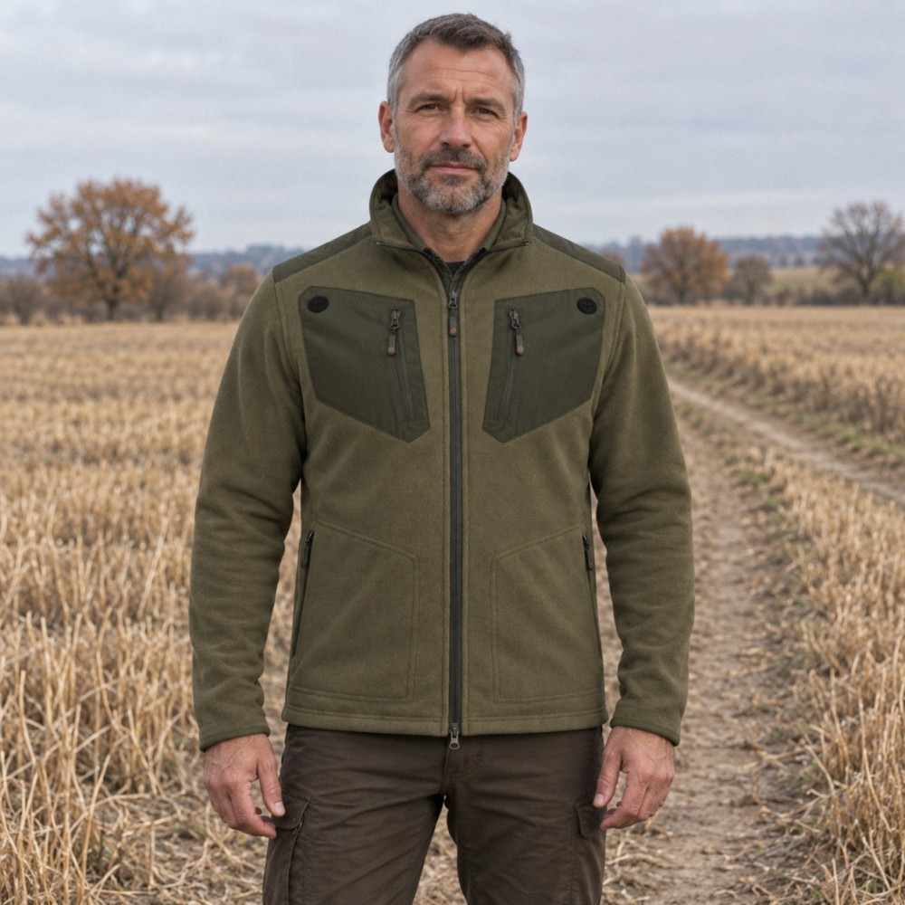 MONTIUM FLEECE JACKET WITH WINDBLOCK MEMBRANE